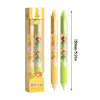 2Pcs New 0.5mm Press Gel Pen Writing Stationery Quick-drying Ballpoint Pen Black Pen Decompression Pen Office School