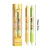2Pcs New 0.5mm Press Gel Pen Writing Stationery Quick-drying Ballpoint Pen Black Pen Decompression Pen Office School