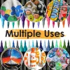 120 Colors Acrylic Paint Markers Set – 60 Pack Dual-Tip Pens for Rock Painting, Crafts & Artwork – Vivid, Quick-Dry Pigments