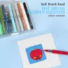SeamiArt 24/36/60/72color Direct-liquid Acrylic Marker Pen set Soft Brush Tips for School Panting Drawing Gift Set Art Supplies