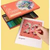 Professional Oil Pastels Set - Medium Point, High-Quality Soft Crayons for Artists, 12/24/36/48 Colors