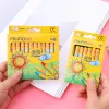 Crayons Creative Cartoon 8/12 Colors Drawing Non-Toxic Oil Pastels Kids Student Pastel Pencils Art Supplies Student Crayon Set