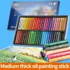 MUNGYO Artist Soft Oil Pastel Set Professional Painting Drawing Graffiti Art Crayons Washable Non Toxic Art Supply 12/25/50Color