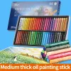 MUNGYO Artist Soft Oil Pastel Set Professional Painting Drawing Graffiti Art Crayons Washable Non Toxic Art Supply 12/25/50Color