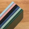 A5  Unlabeled Simple Soft Leather Notebook 120 Pages Office Stationery Waterproof Cover Comfortable Touch