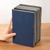 A5 Unlabeled Simple Soft Leather Notebook 120 Pages Office Stationery Waterproof Cover Comfortable Touch