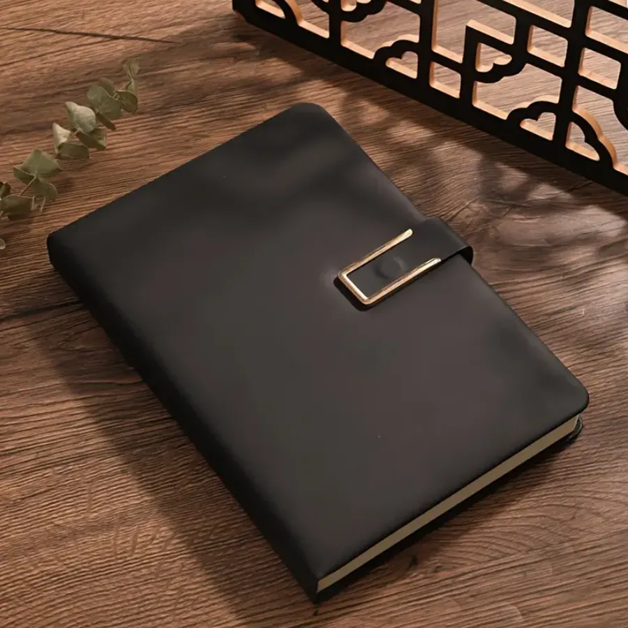 A5 Retro Notebook Soft Leather Cover 200/360 Pages Agenda for Students Business Office School Stationery Supplies