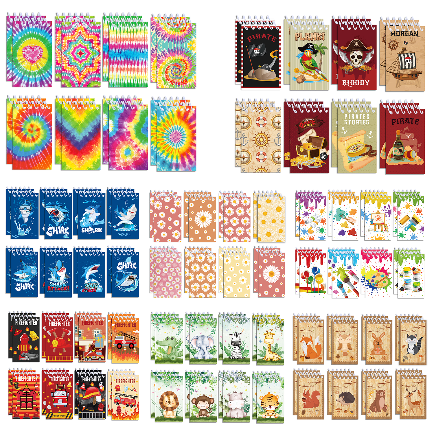 Mini Spiral Pocket Notebooks