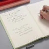A4 A5 400pages/160pages Soft Leather Thickened Notebook Work Meeting Classroom Record Book Diary Horizontal Line Inside Page