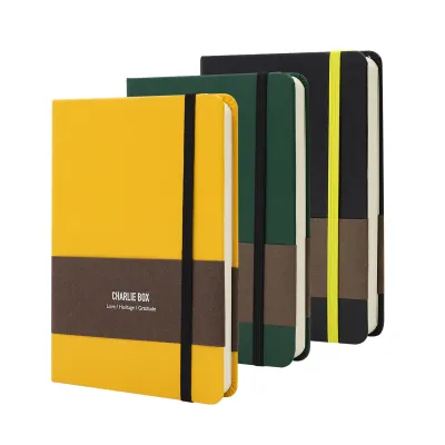 TUNJILOOL A6 A7 Notebook Journal Leather 192 Pages 80GSM Blanks/Dotted/Grid Notebooks Office School Supplies Stationery (2 Pack)