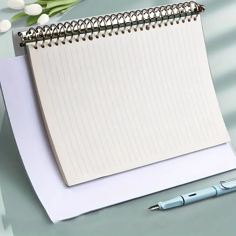 60 Sheets Notebook Refill Notepad Loose Leaf Binder Paper A4/ B5/A5 Blank/Grid/Lined Notebooks Writing Pads Office School