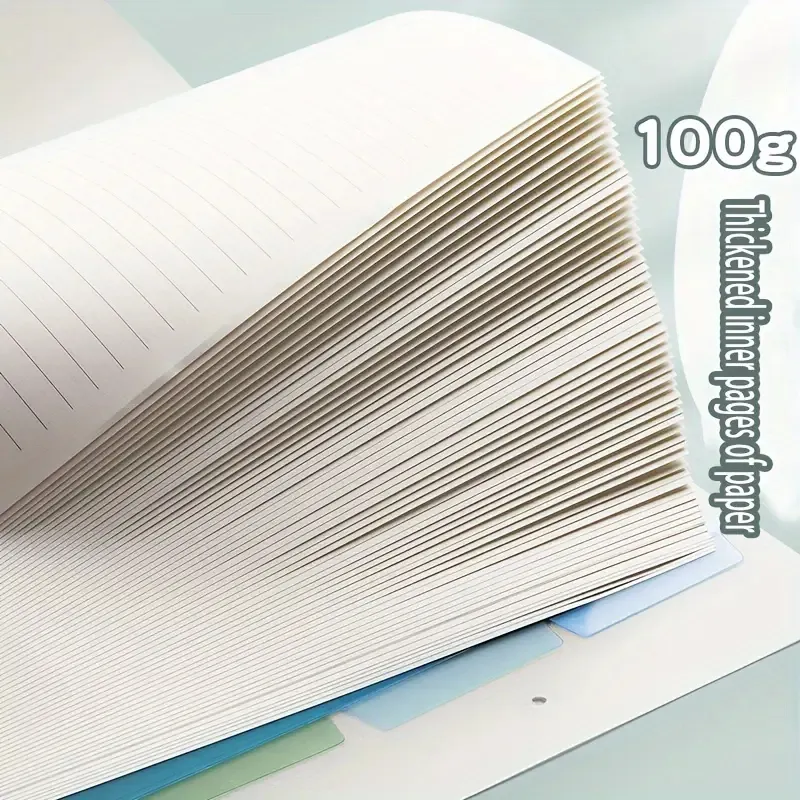 60 Sheets Notebook Refill Notepad Loose Leaf Binder Paper A4/ B5/A5 Blank/Grid/Lined Notebooks Writing Pads Office School
