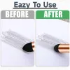 2pcs Artist Blending Sponge Pen Dual Tip Washable Sketch Rubbing Sponge Brush Reusable Drawing Art Soft Pastel Blending Tools