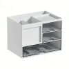Desktop Combination Drawer Storage Box Desk Organizer Reasonable Partition Office Accessories Pen Holder Organizers Stationery
