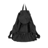 Fashionable Large Capacity Drawstring Backpack Casual Lightweight Men's Women's Can Backpack Washing Fabric