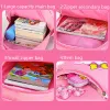 Pink Cat Children Girl Backpack Bowknot Kid School Bag Cartoon Bookbag Cute Princess Kindergarten Primary School Girl Backpack