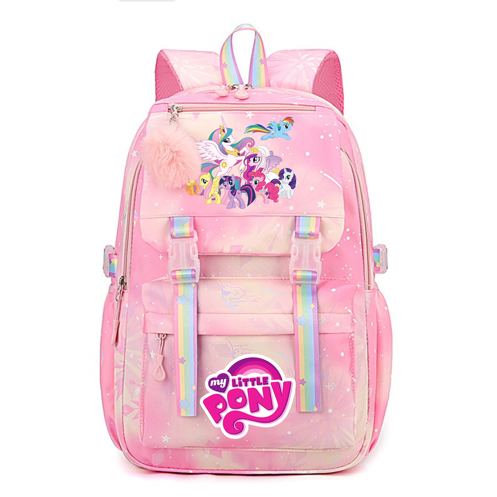 My Little Pony Backpack Boys Girls Bookbag Bag Student Teenager Children Knapsack Schoolbag Rucksack Mochila Kid Birthday Gift