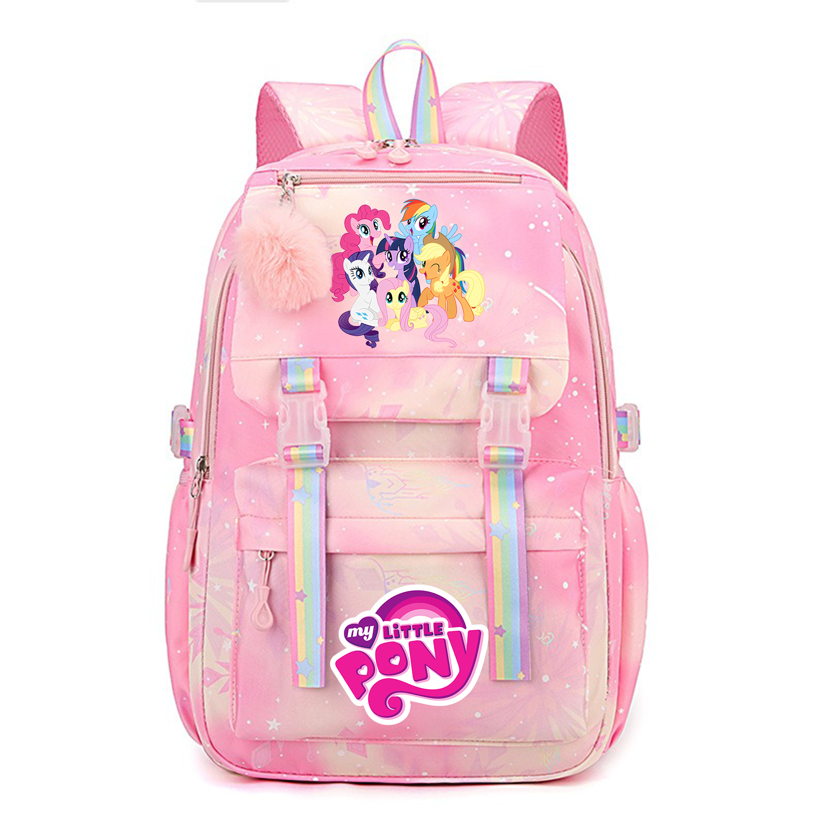 My Little Pony Backpack Boys Girls Bookbag Bag Student Teenager Children Knapsack Schoolbag Rucksack Mochila Kid Birthday Gift