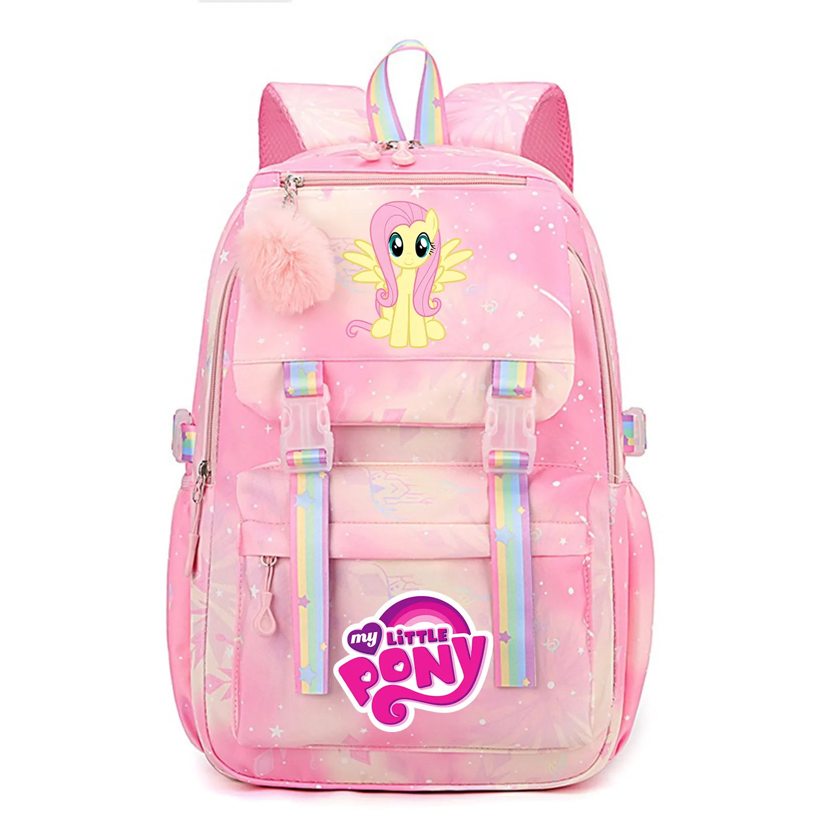 My Little Pony Backpack Boys Girls Bookbag Bag Student Teenager Children Knapsack Schoolbag Rucksack Mochila Kid Birthday Gift