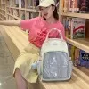 Ita Backpack Autumn High-capacity Canvas School Bag Transparent Preppy Style Girls Rucksack Teenage Display Bolsa Mujer Сумка