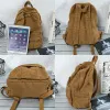 Girl Fabric School Bag New Fashion College Student Vintage Women Backpack Canvas Female Laptop Bag Travel Kawaii Ladies Backpack