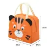 Cartoon Children's Lunch Bag Thermal Insulation Aluminum Film High Quality Waterproof Oxford Cloth Portable Lunch Bags Tote New