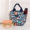 Office workers go out with a lunch box bag thermal bento bag fashion handbag carry mommy bag