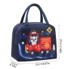2Pcs Children School Lunch Bags Cute Cartoon Kids Thermal lunchbox Bag for Girls Boys Picnic Thermal Insulation Bags