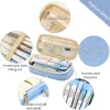 Kawaii Pencil Cases Large Capacity Pencil Bag Pouch Holder Box for Girls Office Students Organizer School Stationery Supplies