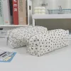 Cute Pencil Case/ Pouch,Pencil Bag/Case Holder Floral Pen Holder Cosmetic Makeup Bag for Women Fuzzy Plush Kpop Photocard Holder