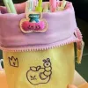 Kawaii Portable Pen Holder Students Large-Capacity Pencil Case Innovative Cute Stationery Storage Bag School Stationery Supplies