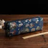 Kawaii Pencil Case Retro Pen Case School Supplies Trousse Scolaire Fabric Embroidery Pencil Bags Student Stationery Pencil Cases