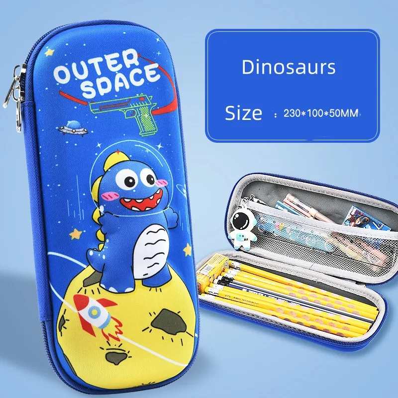 3D 230mm *100mm *50mm  Pencil Case EVA Large Capacity Waterproof Pencil Box for Student School Supply Stationery Pencil Case