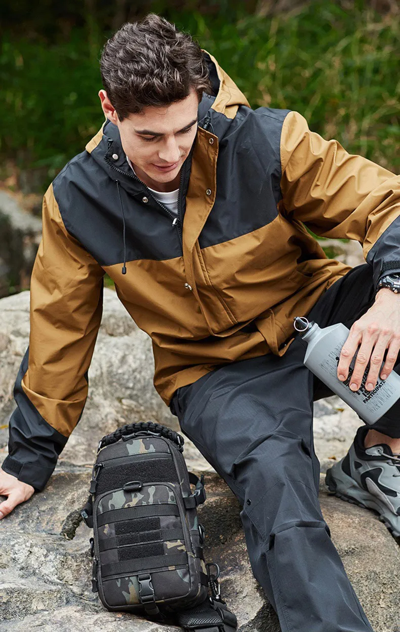 Camping Chest Bag Tactical Backpack for Men Sport Shoulder Outdoor Hiking Climbing Cycling Fishing Travel MOLLE Sling Fanny Pack