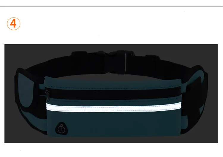 Running Bag Women Waist bag Belt bag Men Sports Fanny Pack Mobile Phone Bag Gym Running Cell Phone Jogging Run Cycling Bag