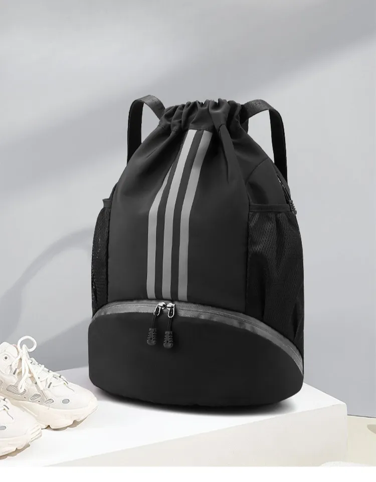 Basketball Bag Drawstring Training Soccer Backpack Gym Bags Outdoor Sports Mountain Climbing Storage Bags Men Women