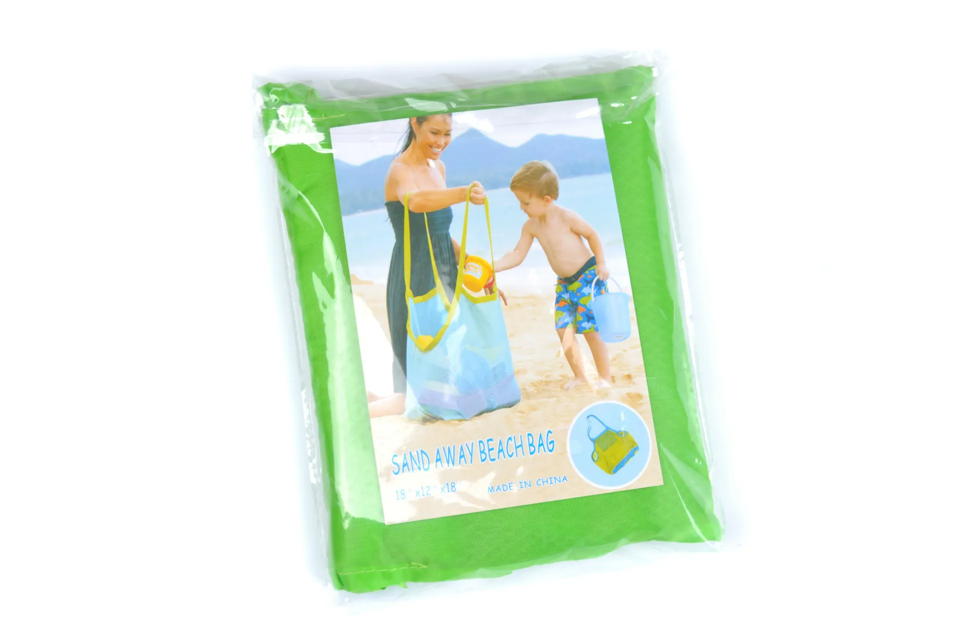Portable Beach Bag Foldable Mesh Swimming Bag For Children Beach Toy Baskets Storage Bag Kids Outdoor Swimming Waterproof Bags