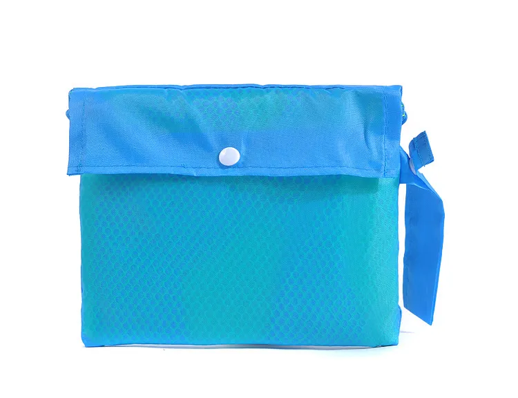 Portable Beach Bag Foldable Mesh Swimming Bag For Children Beach Toy Baskets Storage Bag Kids Outdoor Swimming Waterproof Bags
