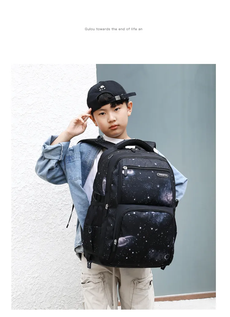 School Bag Kids Rolling Backpack for Boy Wheeled Backpack School Bag With Wheels Trolley Bookbag Carry on Luggage with Lunch Bag