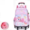 School Wheeled backpack Girls School Satchel School Rolling backpack for girls Trolley Luggage Bag School Trolley Bag for girl