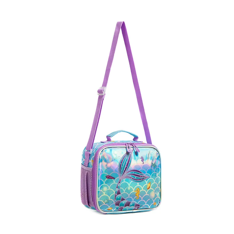 Children's Rolling Backpack Set Wheeled Schoolbag Kids Backpack with Insulated Lunch Bag and Pencil Case for Boys and Girls Bags