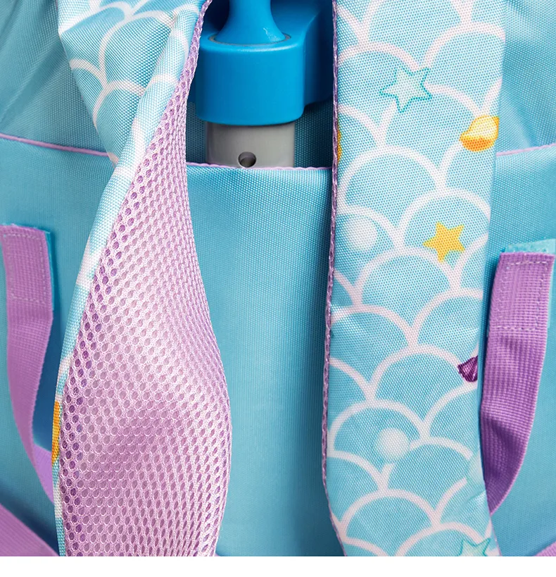 Children's Rolling Backpack Set Wheeled Schoolbag Kids Backpack with Insulated Lunch Bag and Pencil Case for Boys and Girls Bags