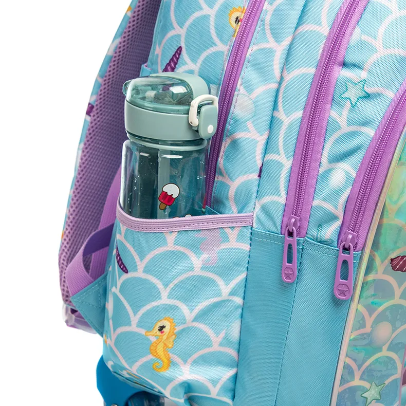 Children's Rolling Backpack Set Wheeled Schoolbag Kids Backpack with Insulated Lunch Bag and Pencil Case for Boys and Girls Bags