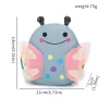 Cute Kids Shoulder Bag Summer Straw Woven Handmade Bags Mini Baby Girls Coin Purse Cartoon Bear Toddler Crossbody Bag