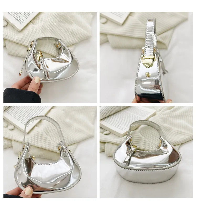 Laser Glossy Patent Leather Women Crossbody Bag for Women Tote Bag Mother Kids Bags for Girl Purses and Handbags Сумка Женская