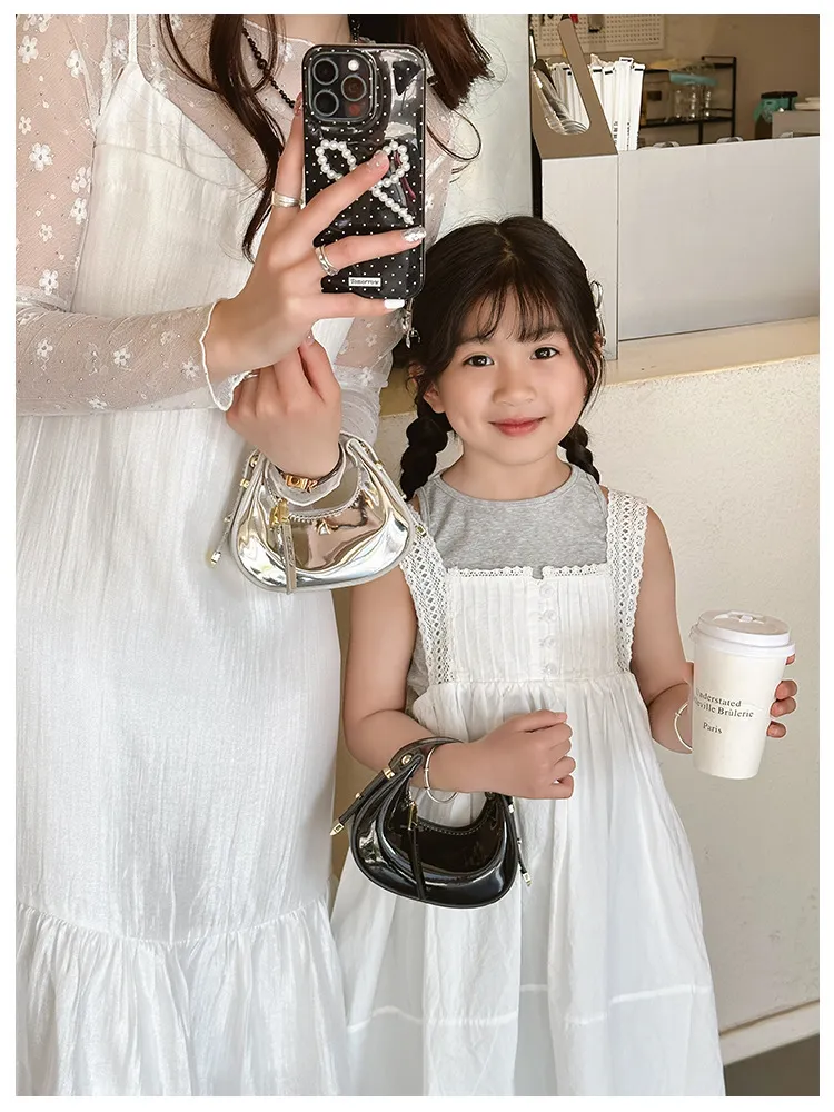 Laser Glossy Patent Leather Women Crossbody Bag for Women Tote Bag Mother Kids Bags for Girl Purses and Handbags Сумка Женская