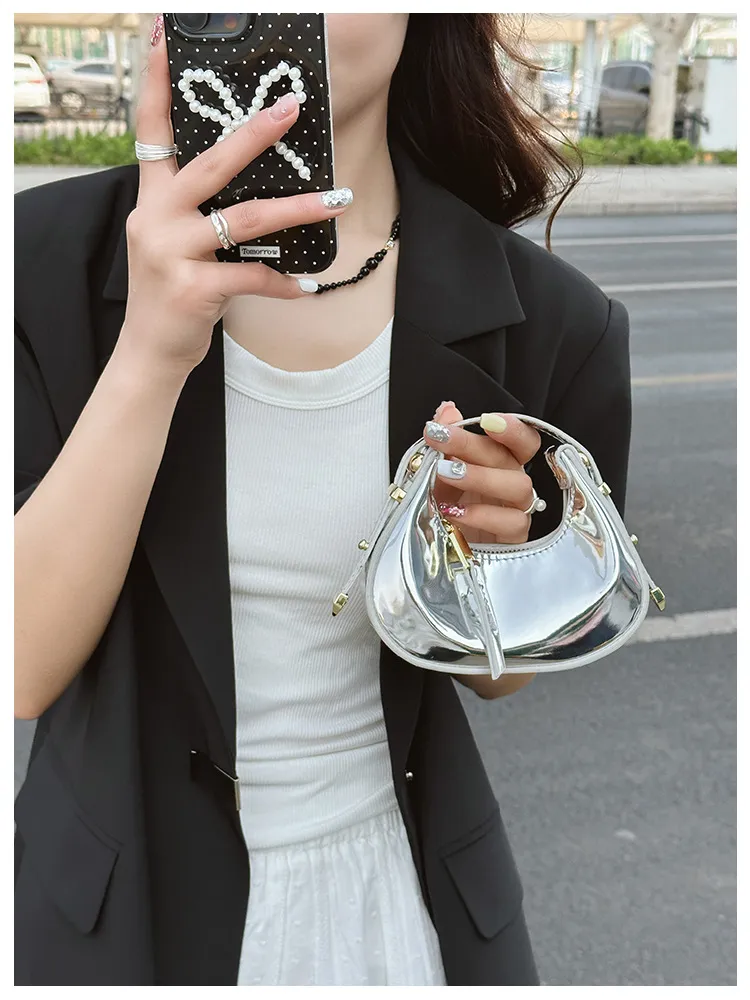 Laser Glossy Patent Leather Women Crossbody Bag for Women Tote Bag Mother Kids Bags for Girl Purses and Handbags Сумка Женская