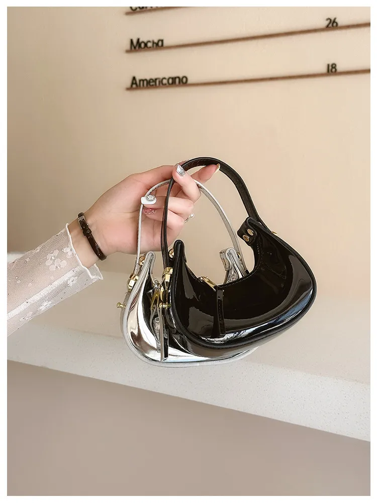 Laser Glossy Patent Leather Women Crossbody Bag for Women Tote Bag Mother Kids Bags for Girl Purses and Handbags Сумка Женская