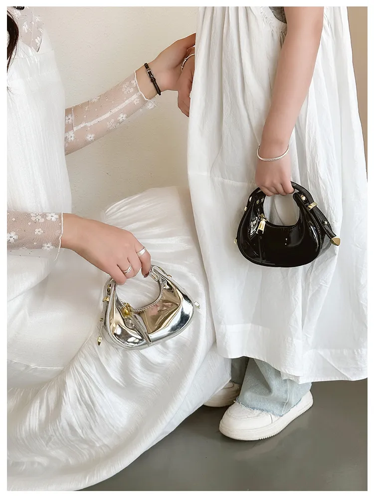 Laser Glossy Patent Leather Women Crossbody Bag for Women Tote Bag Mother Kids Bags for Girl Purses and Handbags Сумка Женская