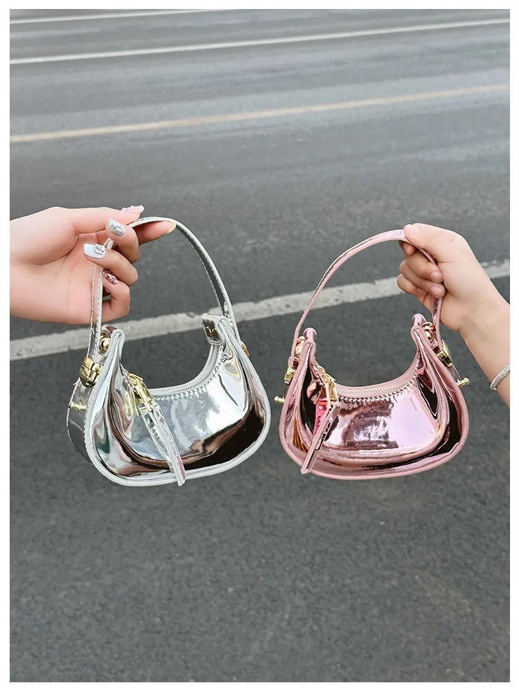 Laser Glossy Patent Leather Women Crossbody Bag for Women Tote Bag Mother Kids Bags for Girl Purses and Handbags Сумка Женская